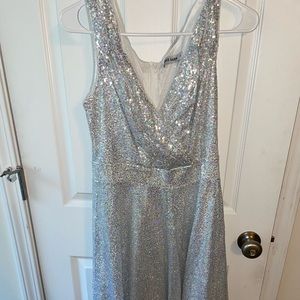 GRACE KARIN Women's Sequin Glitter V-Neck Party Dress
A-Line Dress Evening Dress